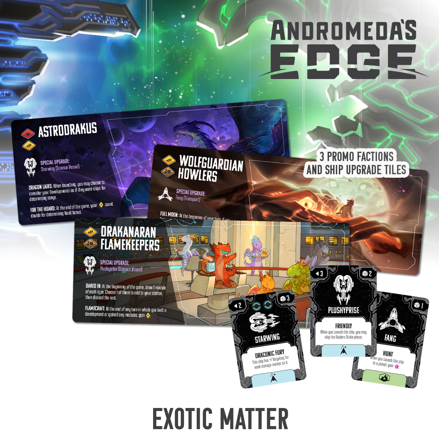 Andromeda's Edge: Exotic Matter
