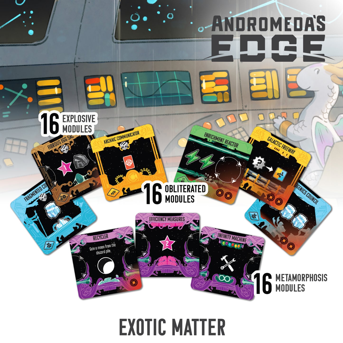 Andromeda's Edge: Exotic Matter