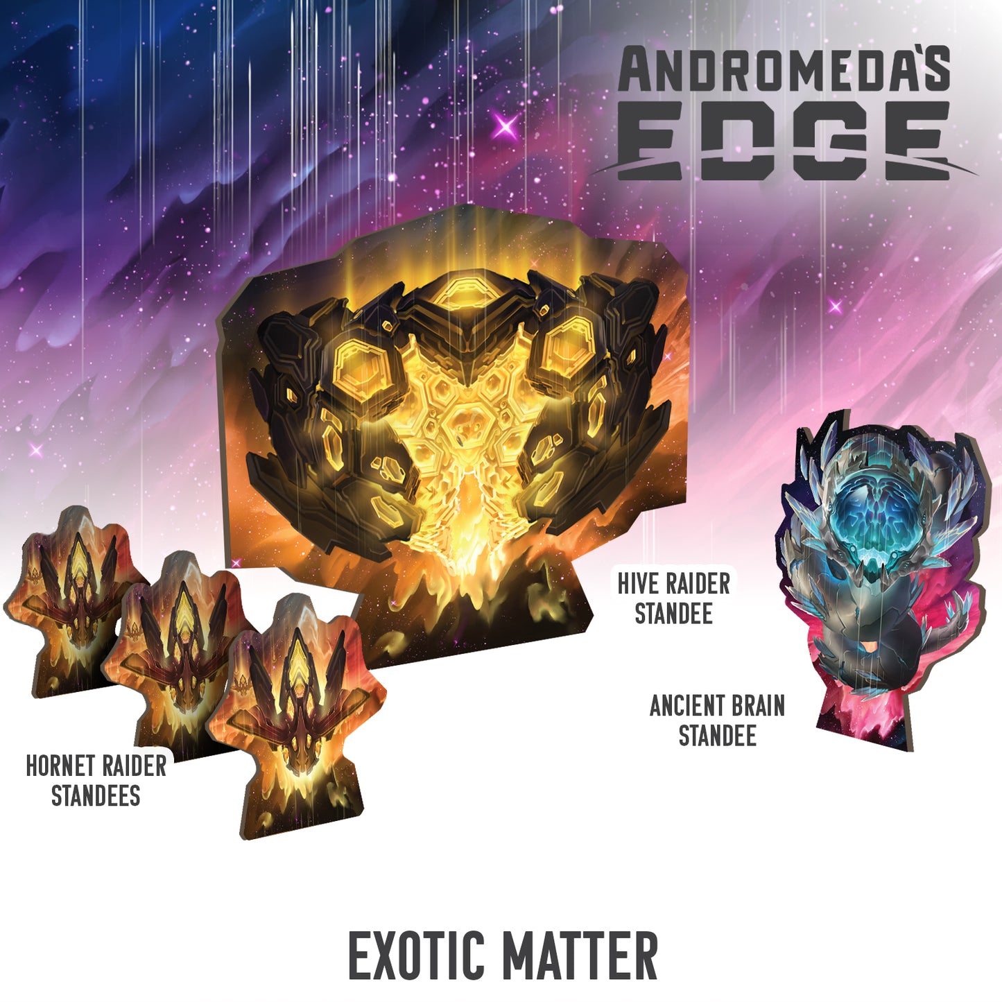 Andromeda's Edge: Exotic Matter