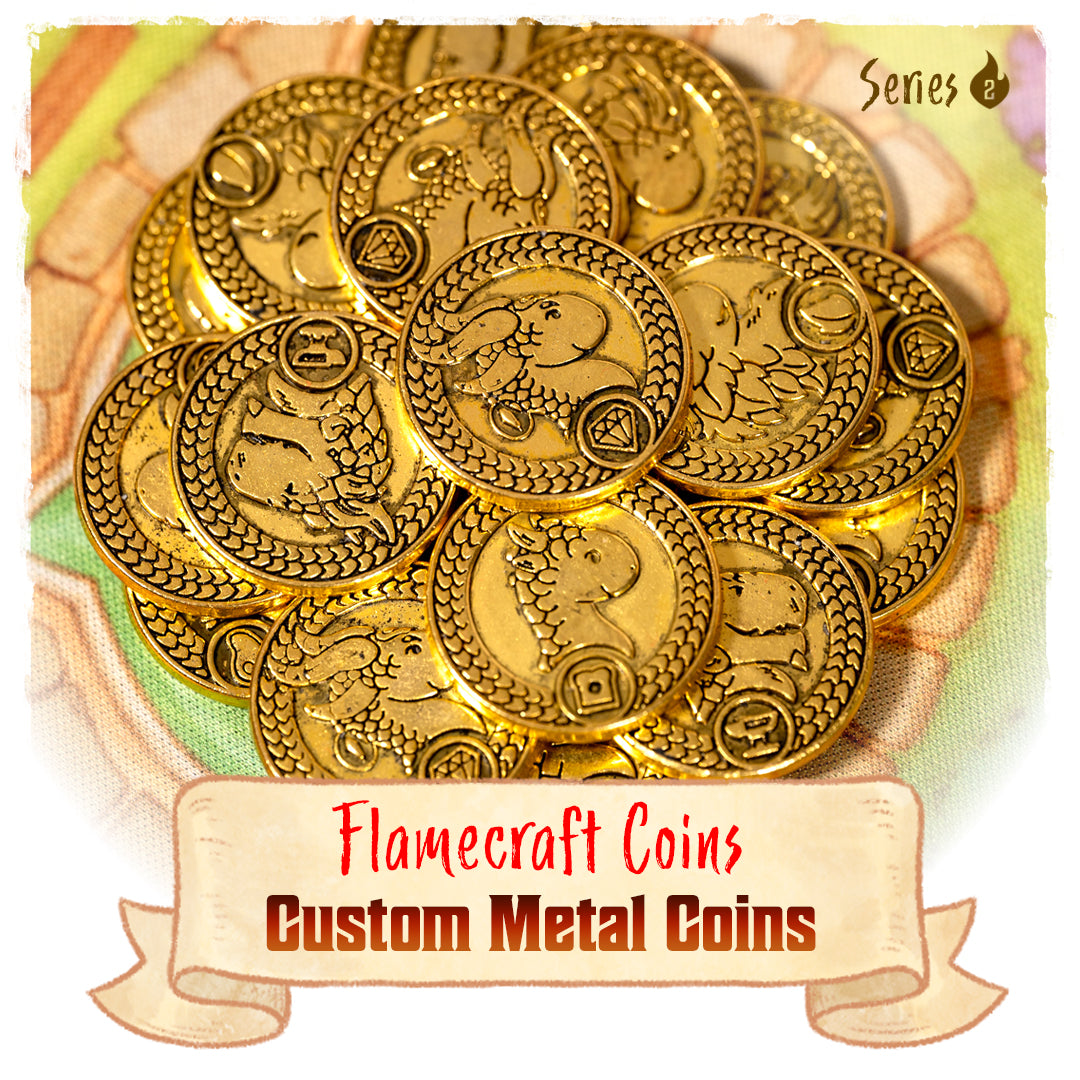Series 2 Flamecraft Metal Coins