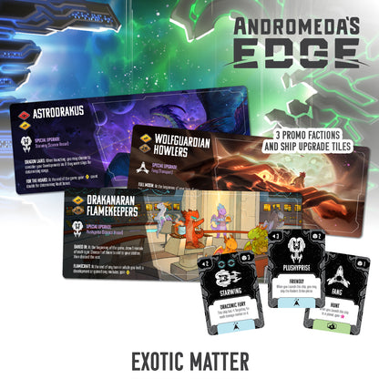 Andromeda's Edge: Exotic Matter