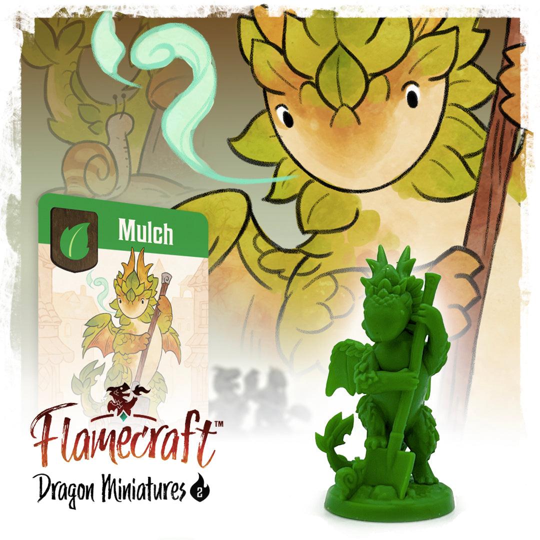 Series 2 Flamecraft Dragon Minatures