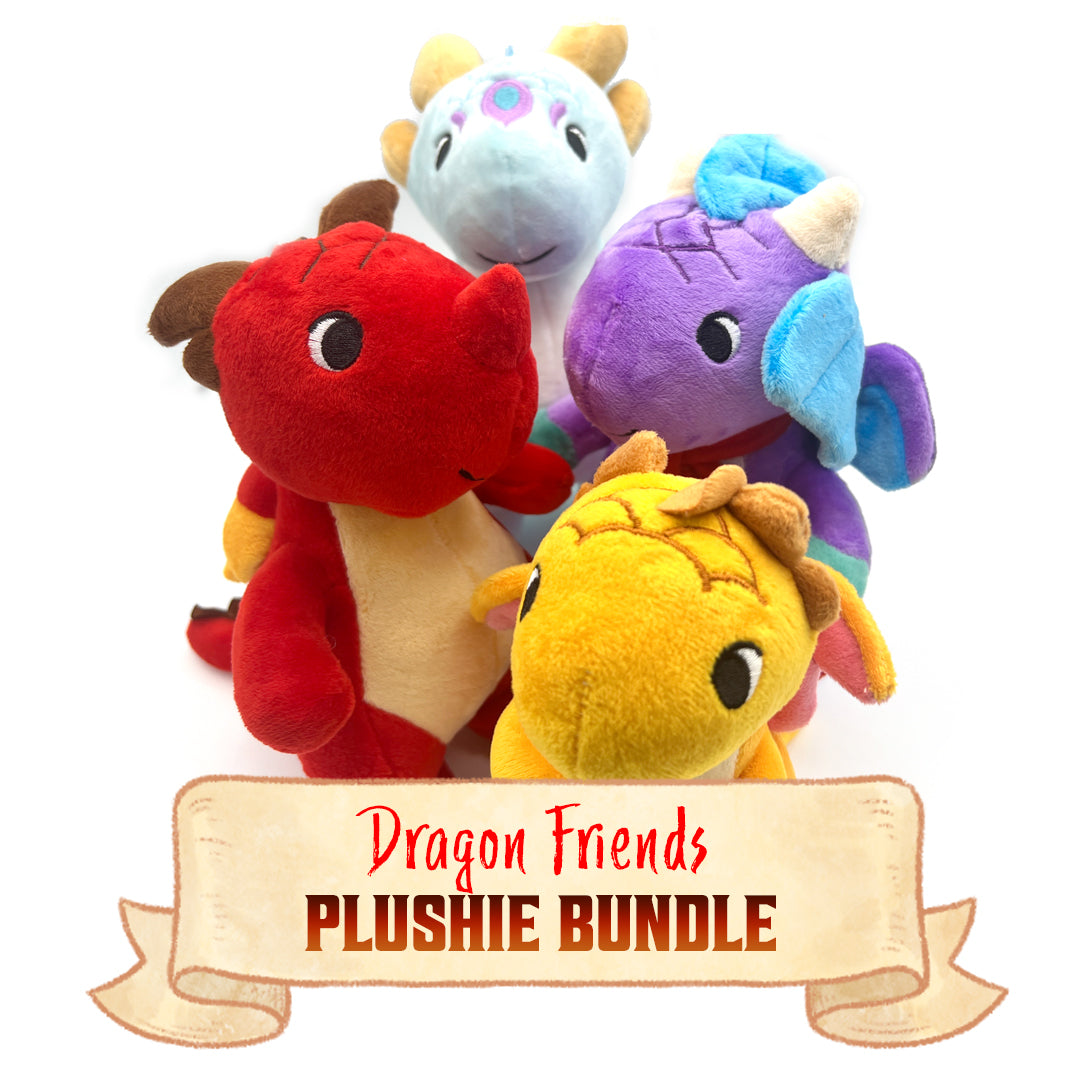 Dragon Friends Plushie Bundle